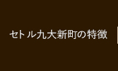 セトル九大新町の特徴