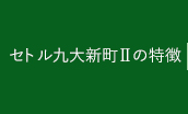 セトル九大新町IIの特徴